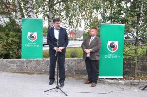 Otvoritev prenovljene Župančičeve ceste v Grosupljem 8